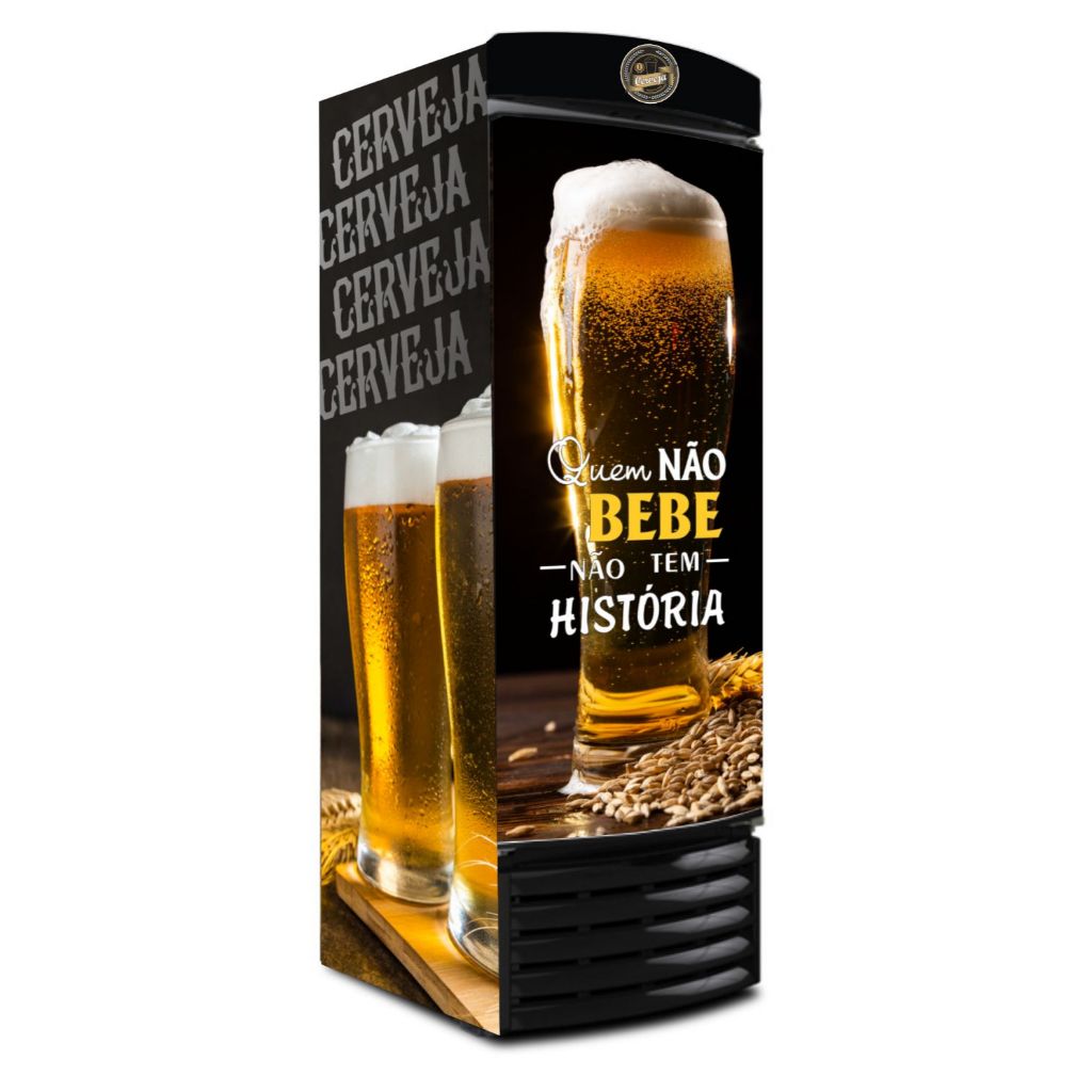 adesivos decorativos para cervejeira estampa CERVEJA mod120