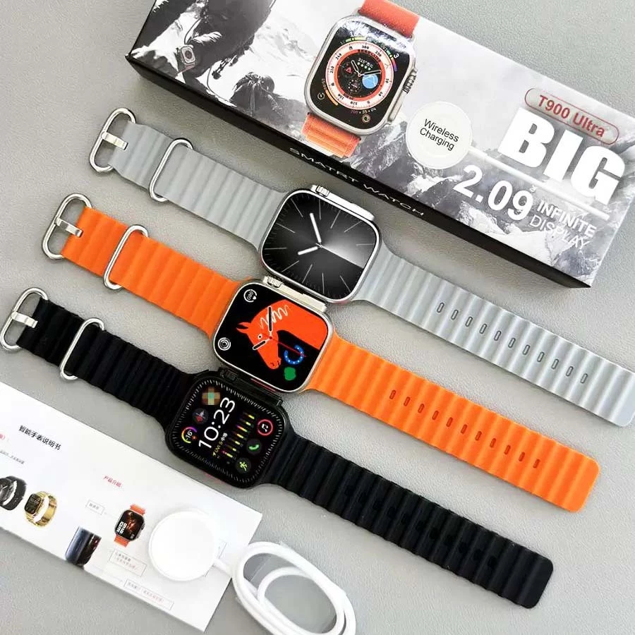 2026 Nova T900 Ultra Série 9 Relógio Ultra Smart Watch Esportivo Sem Fio À Prova D'água em Oferta na Shopee