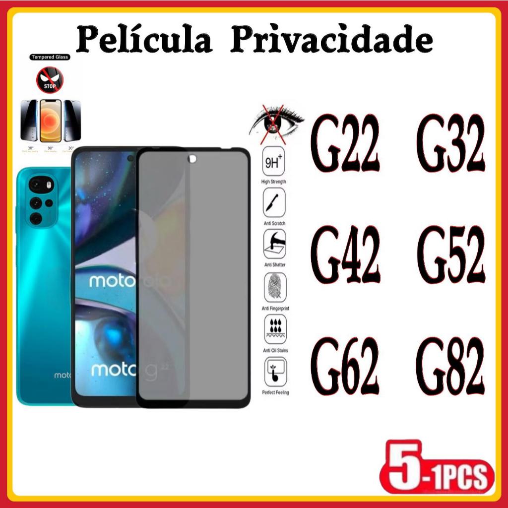 Película Privacidade 3D Anti Spy MOTO G22 G32 G42 G52 G62 G82