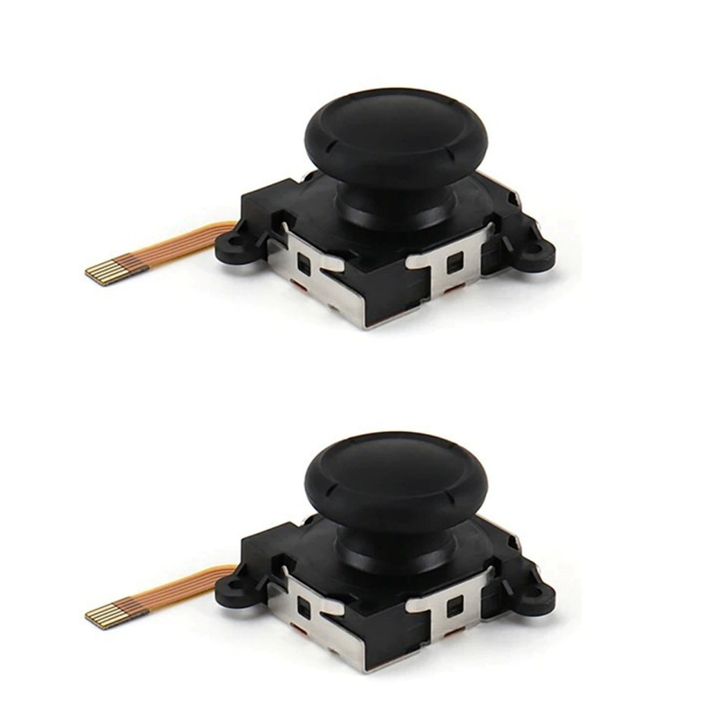 Kit 2 Analógicos 3D Magnético Hall Effect Para Controle Nintendo Switch
