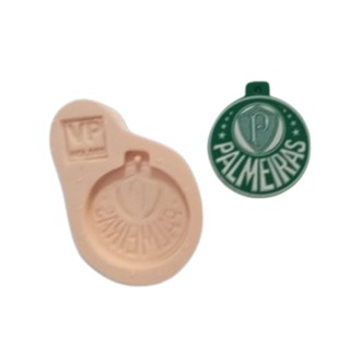Molde de Silicone Palmeiras Futebol - Biscuit, Resina, Pastas e etc... (CH15) em Oferta na Shopee