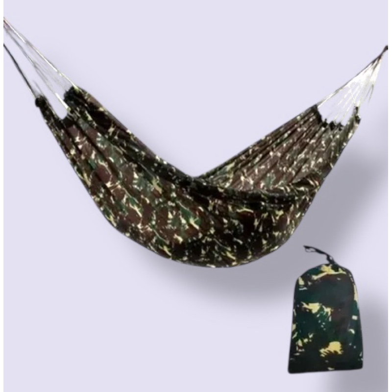 Rede De Descanso  Pesca dormir Camuflada para trilhas na mata Pescaria Acampar camping