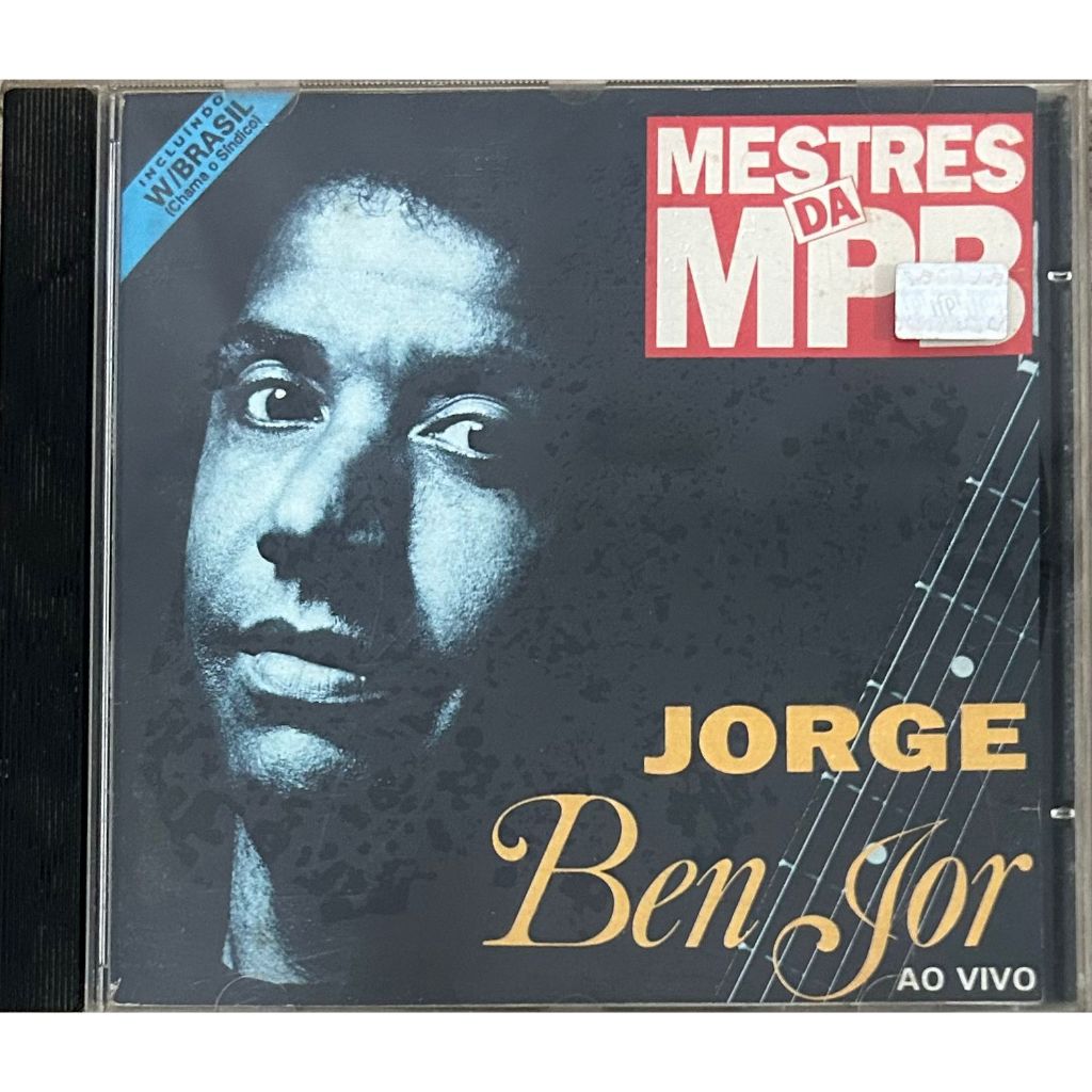 CD Mestres da MPB Jorge Ben Jor Ao Vivo