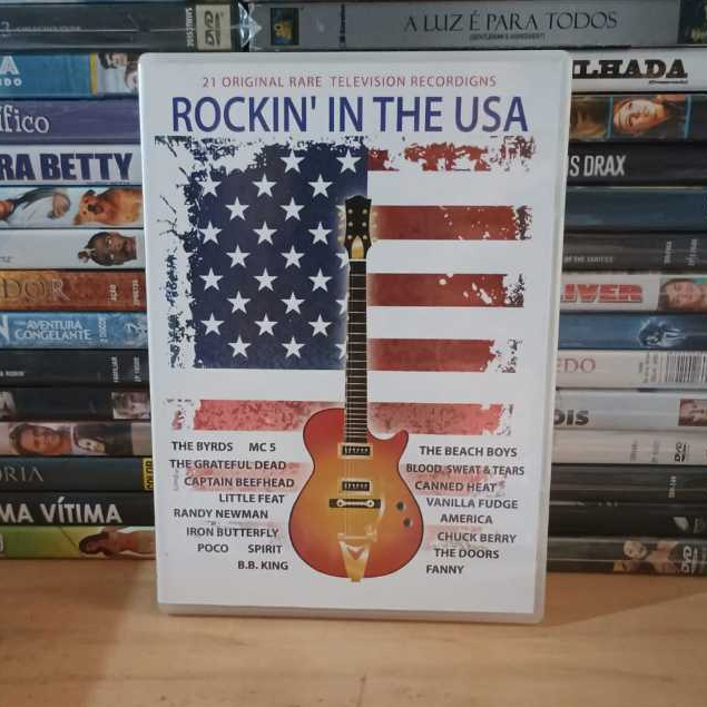 DVD ROCKIN' IN THE USA - 21 ORIGINAL RARE TELEVISION ROCORDINGS