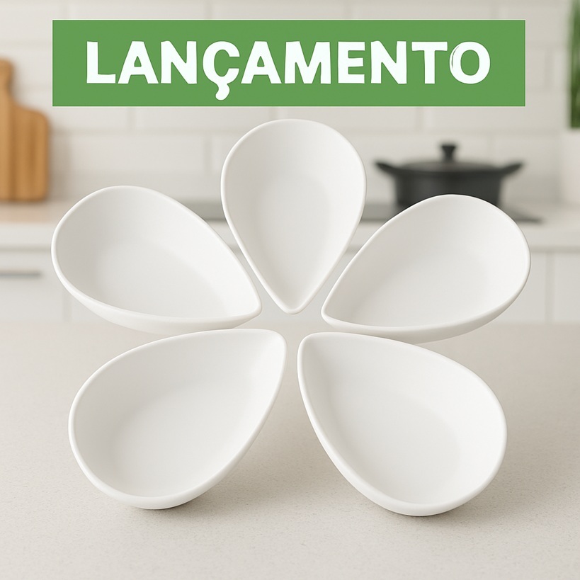 Kit 5 a 50 Petisqueiras Pétala Gota Canoa Petisco Churrasco Festa Frios Amendoim Caldo Porção