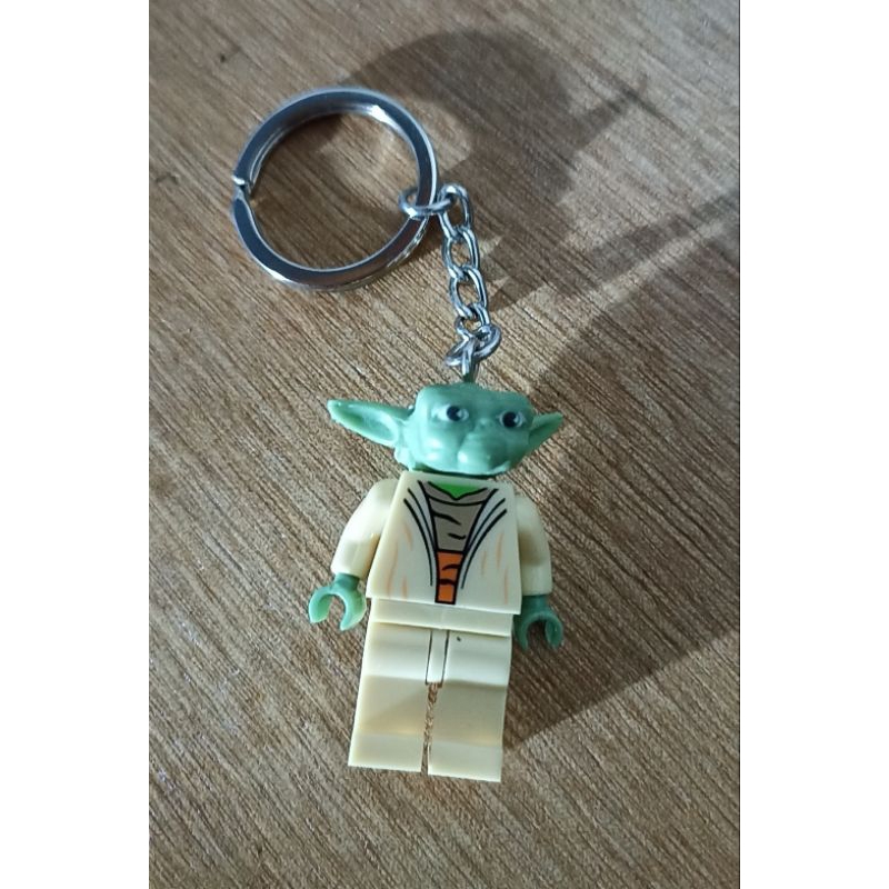 Chaveiro brick minifigura tipo lego star wars yoda