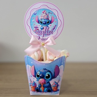 20 UNIDADES CACHEPO / CENTRO DE MESA  ENFEITE LILO STITCH FOFO Enfeite Festa Aniversário Chá Revelação em Oferta na Shopee