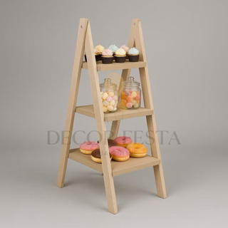 Escada 3 Andares MDF Desmontável Festa Infantil Expositor Doces Lembrancinhas Decorativo em Oferta na Shopee
