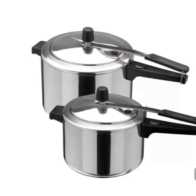 KIT COM 2 PANELAS DE PRESSÃO ASJ ALUMINIO POLIDA VÁRIOS KITS + ENVIO RÁPIDO em Oferta na Shopee