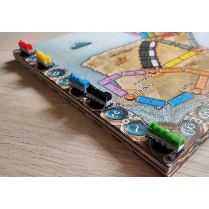 Marcadores Premium - Ticket to Ride