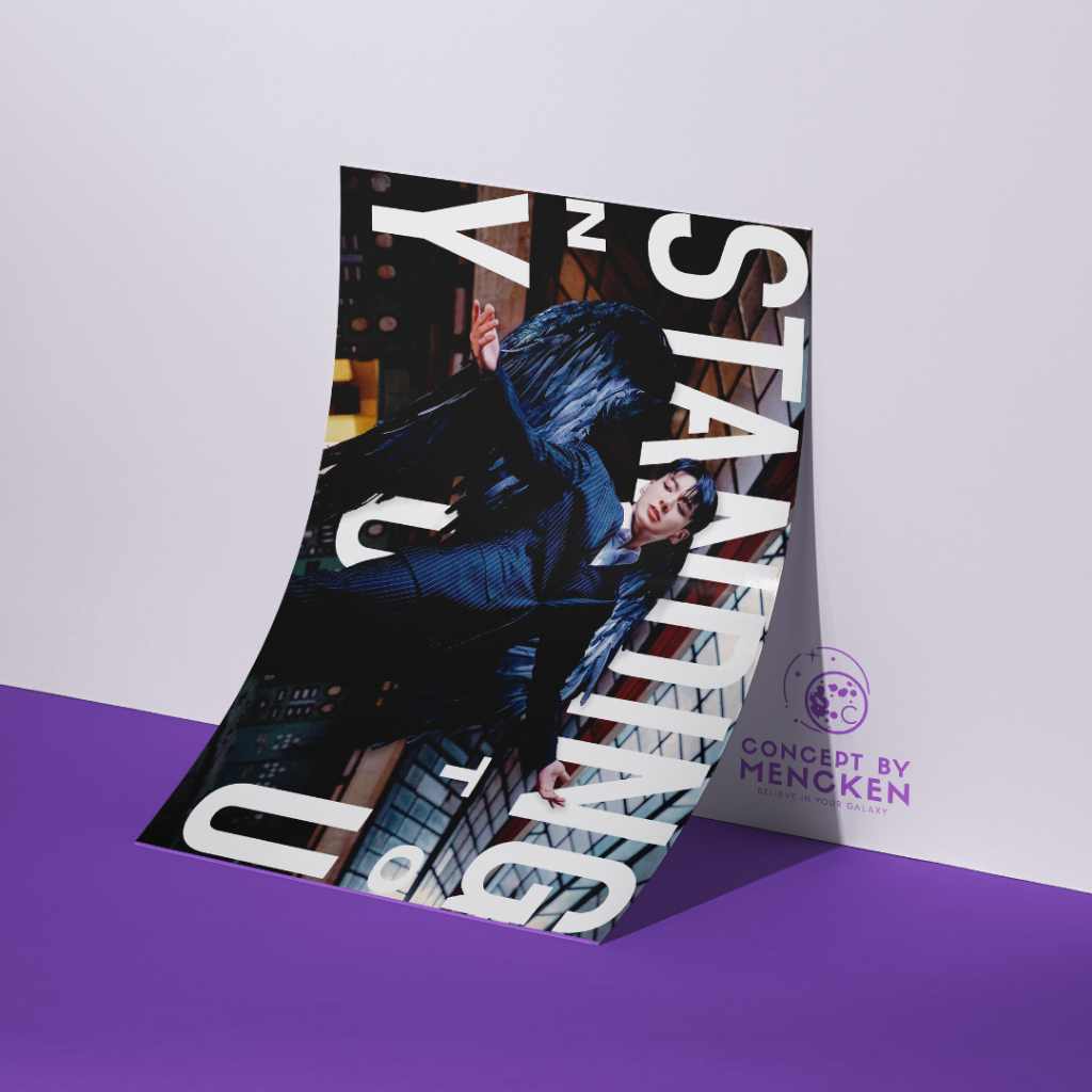 BTS JUNGKOOK - STANDING NEXT TO YOU | POSTER A3 | CONCEPT by MENCKEN