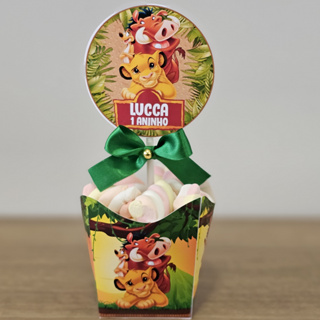 20 UNIDADES CACHEPO / CENTRO DE MESA  REI LEÃO Enfeite Festa Aniversário Chá Revelação em Oferta na Shopee