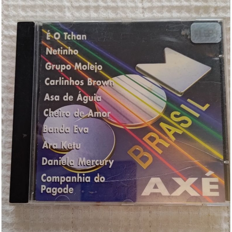 cd axé brasil - artistas variados