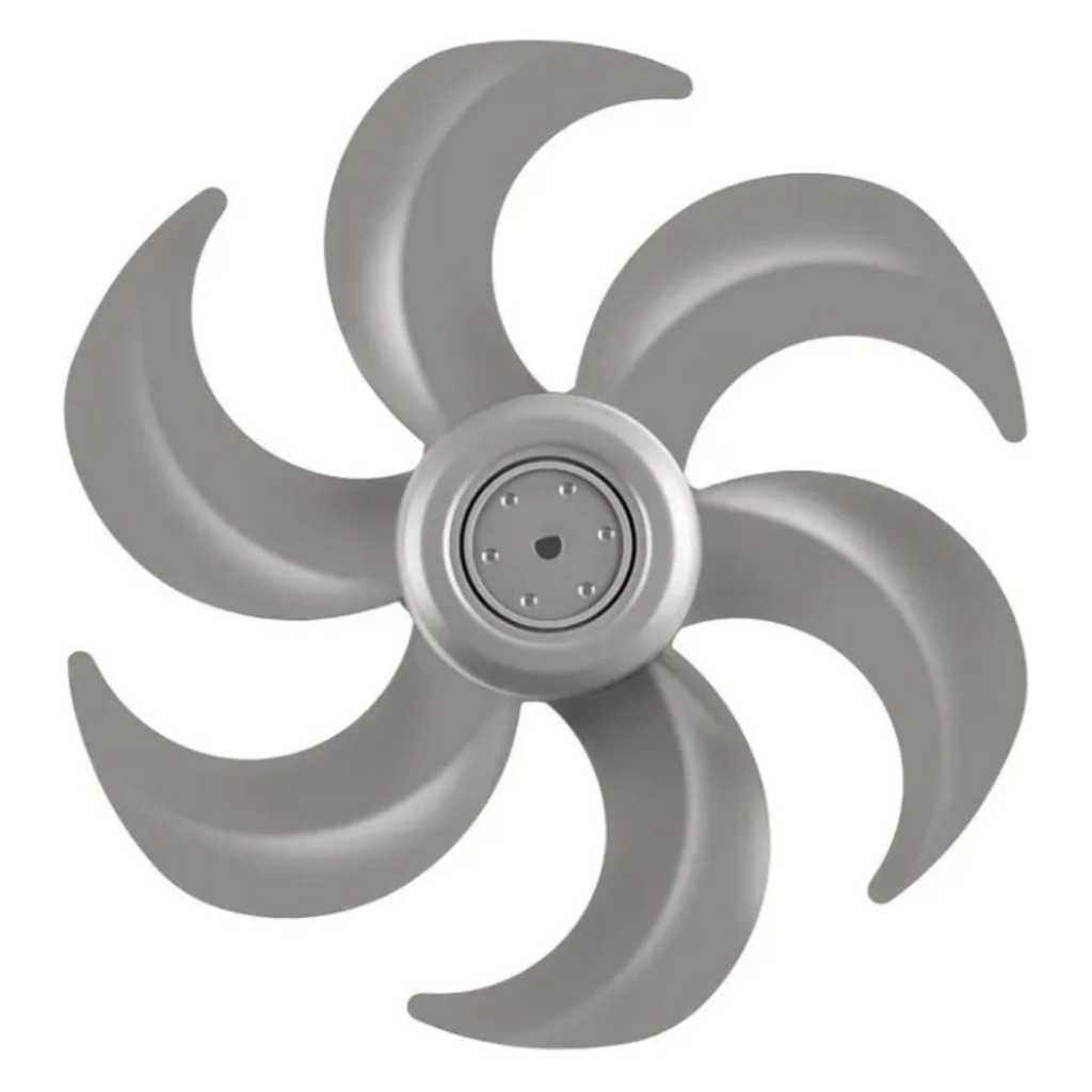 Hélice ventilador Mondial 30cm 6 pás prata