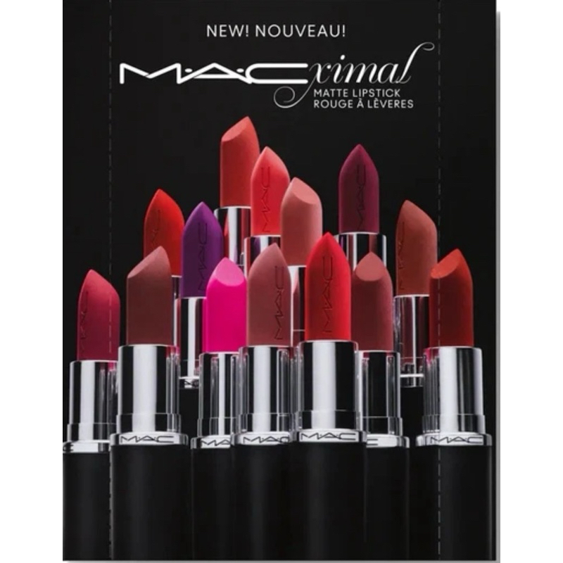 Batom M.A.C M.A.CXIMAL diversas cores! em Oferta na Shopee