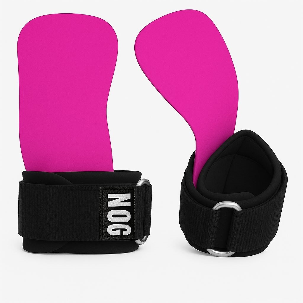 Hand Grip Para Crossfit Competition Cross Luva Laranja Rosa Preto NOG