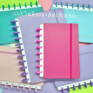 Caderno Inteligente A5/B5/A4  Capa Dura Pautado  80 Folhas Caderno Diário Agenda Planner