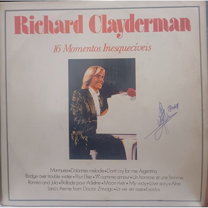Richard Clayderman 16 Momentos Inesquecíveis