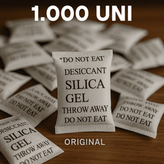 Sílica Gel 1.000 Unidades Sachê 1g Umidade Antimofo Desumidicador de Ambiente Original em Oferta na Shopee