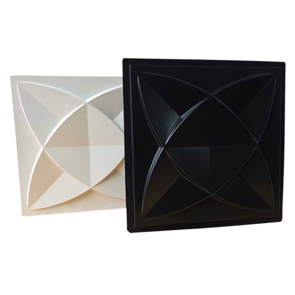 Forma 3D Para gesso 29x29 Molde 3D Para Gesso 1 MM Placa 3D Para gesso ABS