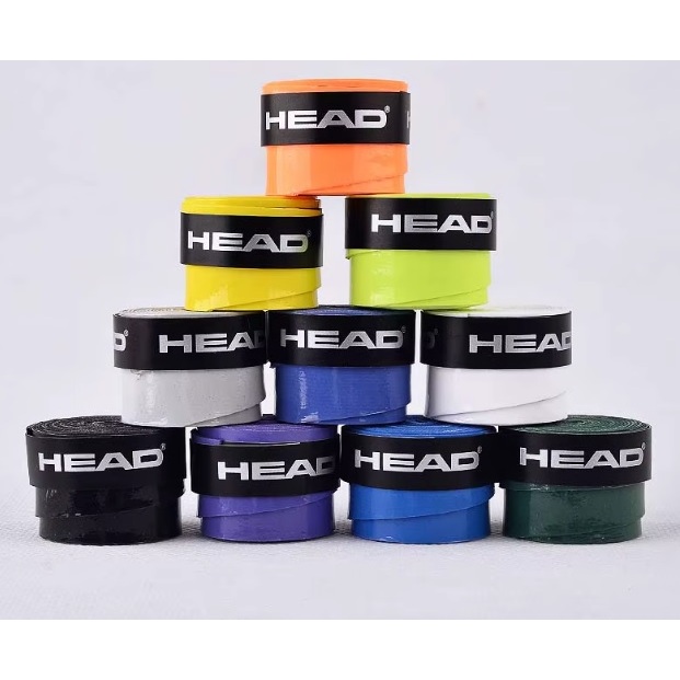 Kit 3 Overgrip Head ou Urban War Colorido Individual - Grip Para Raquete Tennis, Beach Tênis, Padel