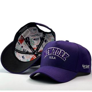 BONÉ NEW YORK AMERICANO RETRO BASEBOL NY SNAPBACK COM FORRO INTERNO EM CETIM PERSONALIZADO em Oferta na Shopee