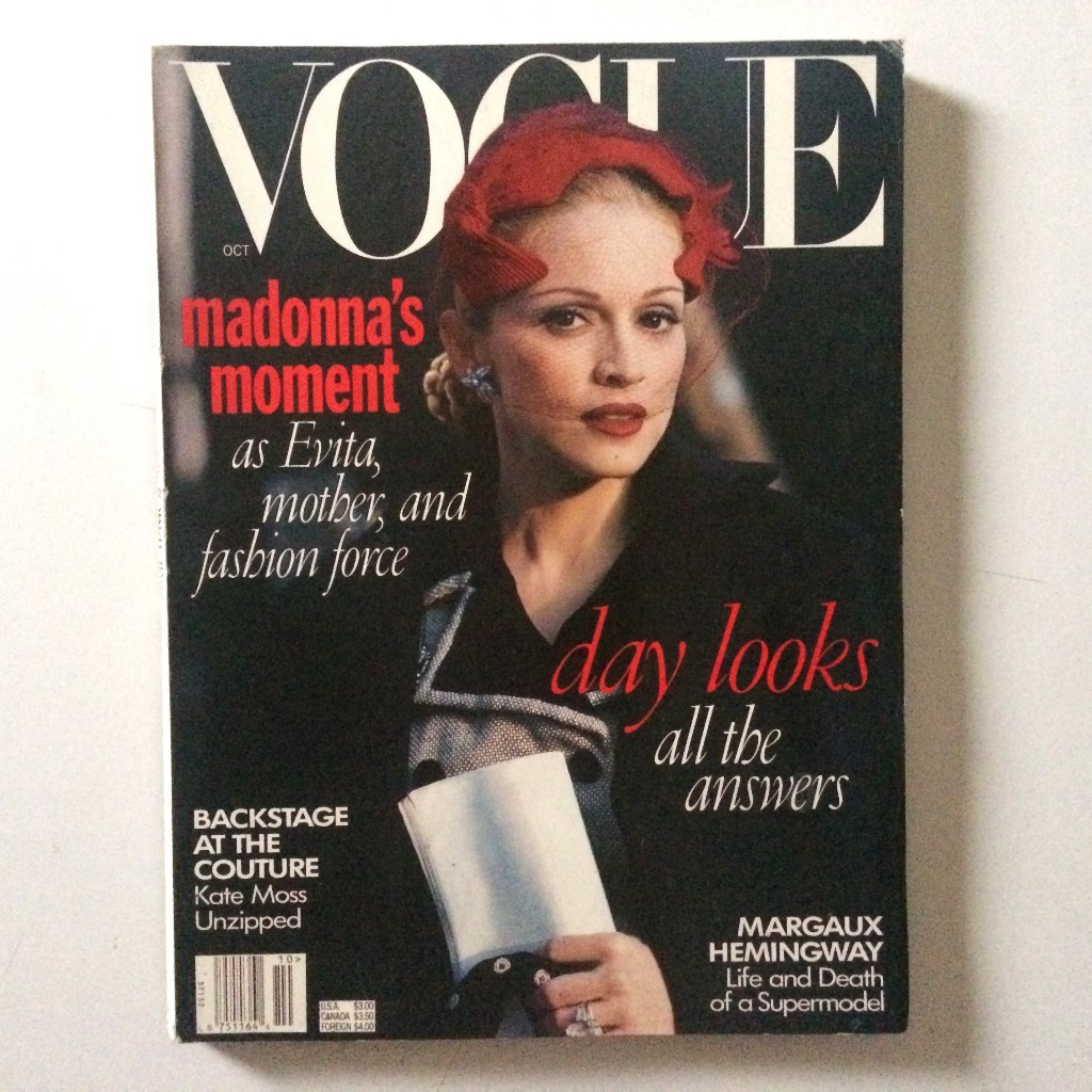 MADONNA REVISTA VOGUE EVITA PARA COLECIONADORES COMPLETA