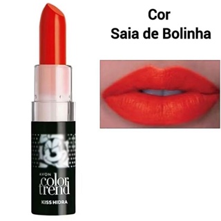 Batom Avon Color Trend Vermelho Saia de Bolinhas Coleção Disn. 3,6g Original em Oferta na Shopee