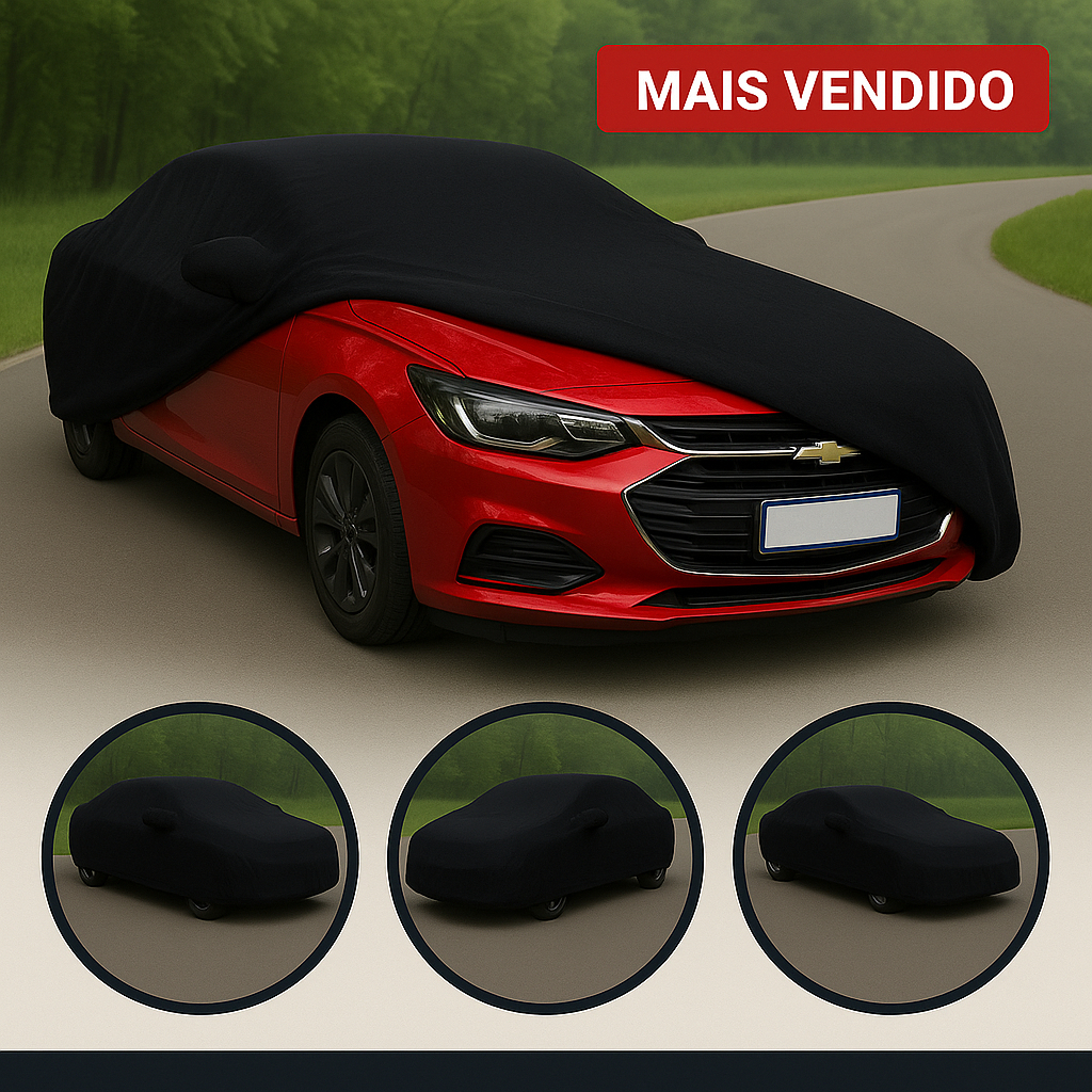 Capa de Cobrir Carro Anti-Risco em Tecido Helanca com Lycra Proteção UV