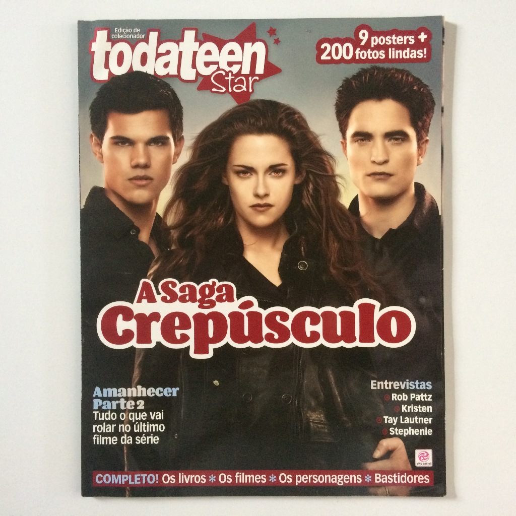 SAGA CREPÚSCULO TODA TEEN STAR ESPECIAL COMPLETA