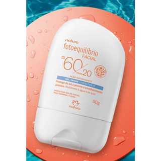 Protetor Solar Facial FPS 60/FPUVA 20 Fotoequilíbrio   Emulsão Facial FPS 60 FPUVA 20 Fotoequilíbrio 50 g