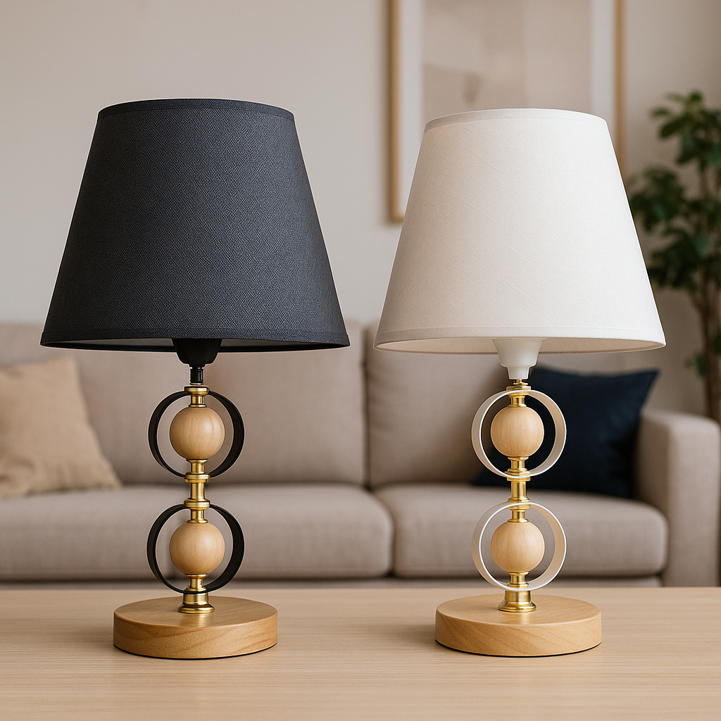 Abajur de Mesa Bivolt Cúpula Base de Metal em Oferta na Shopee