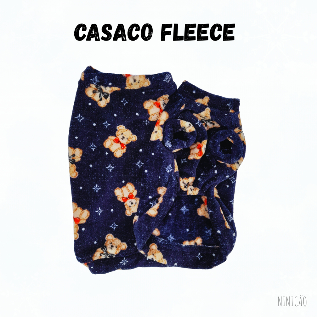 Roupa pet blusa de frio Casaco inverno cachorro e gato