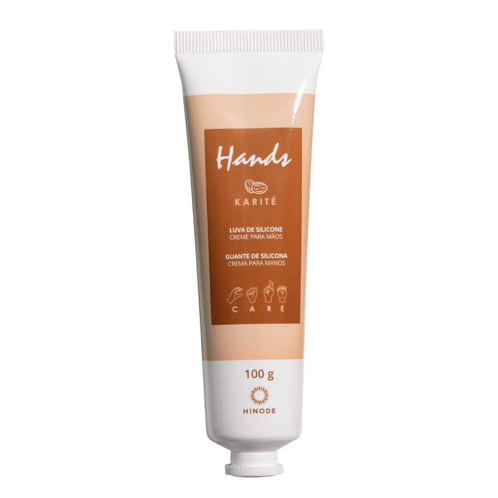Luva De Silicone Karité Creme Para As Mãos Hands 100g Hinode