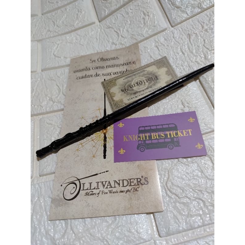 Kit - Mini Varinha 21 cm + Mapa do maroto + Guia de Varinhas em Oferta na Shopee