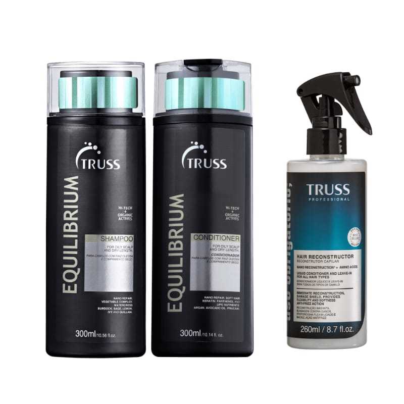 Kit Truss Shampoo Condicionador  e Uso Obrigatório 260ml - Escolha o Seu Kit