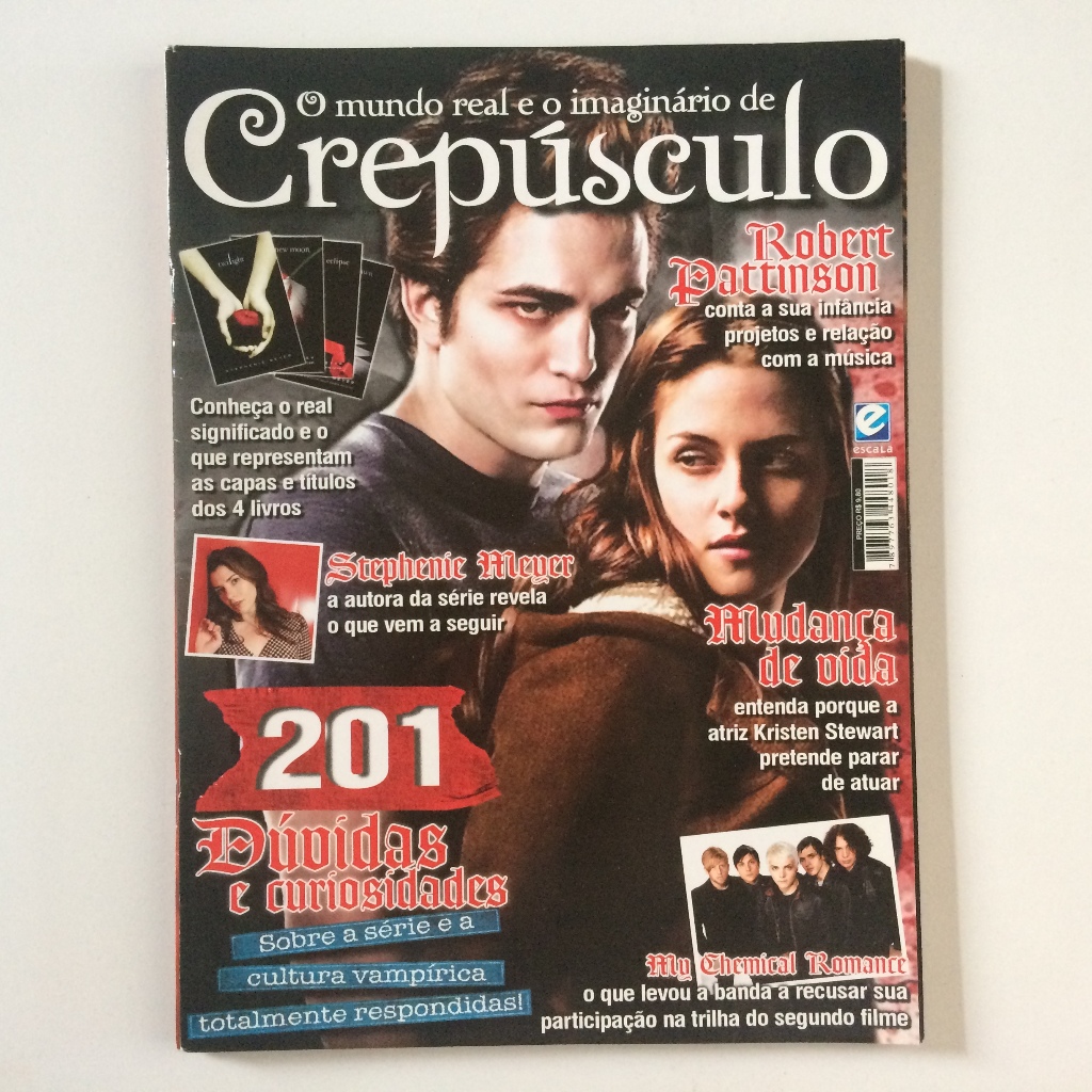 REVISTA ESPECIAL O MUNDO REAL E IMAGINÁRIO DE CREPÚSCULO