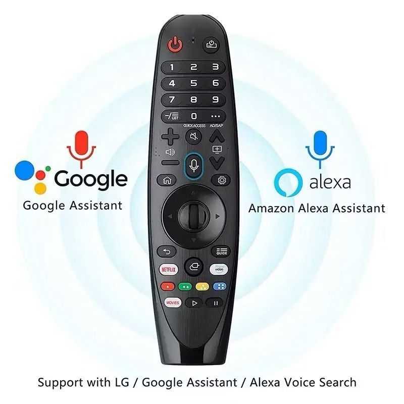 Controle Remoto Compatível com Lg Com Comando de Voz  Para Smart Tv LG An-mr19ba Thinq Ai Magic Lelong LE-7700-3 em Oferta na Shopee