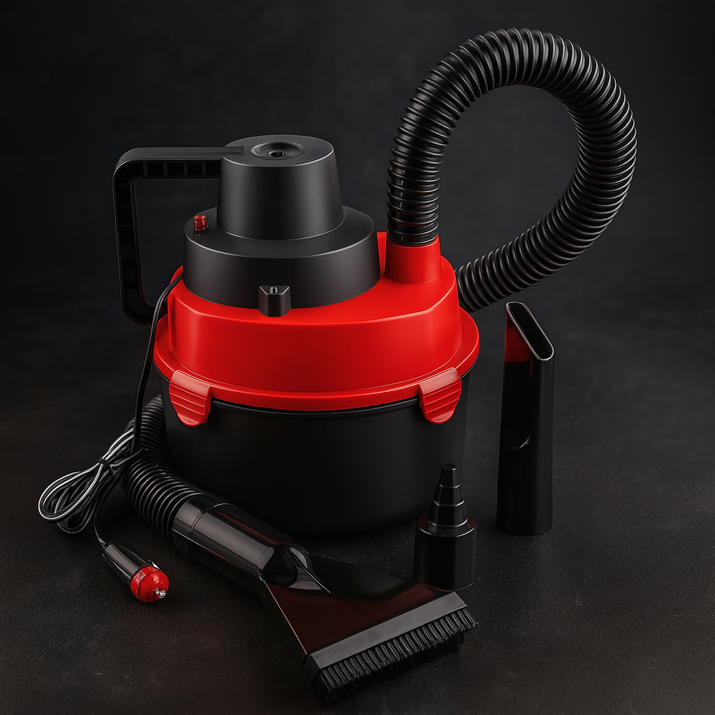 Aspirador De Po Automotivo Potente 90w 12v Aspira Po e Agua