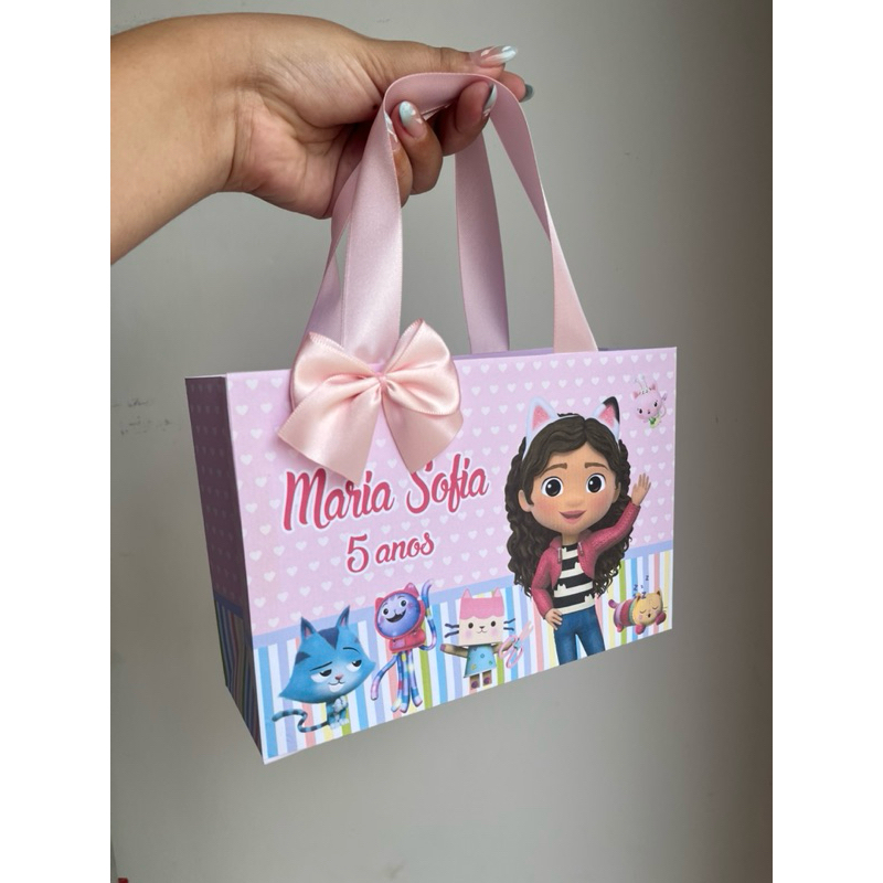 Sacolinha Surpresa Personalizada Casa Mágica da Gaby | Lembrancinha | Festa | Aniversário