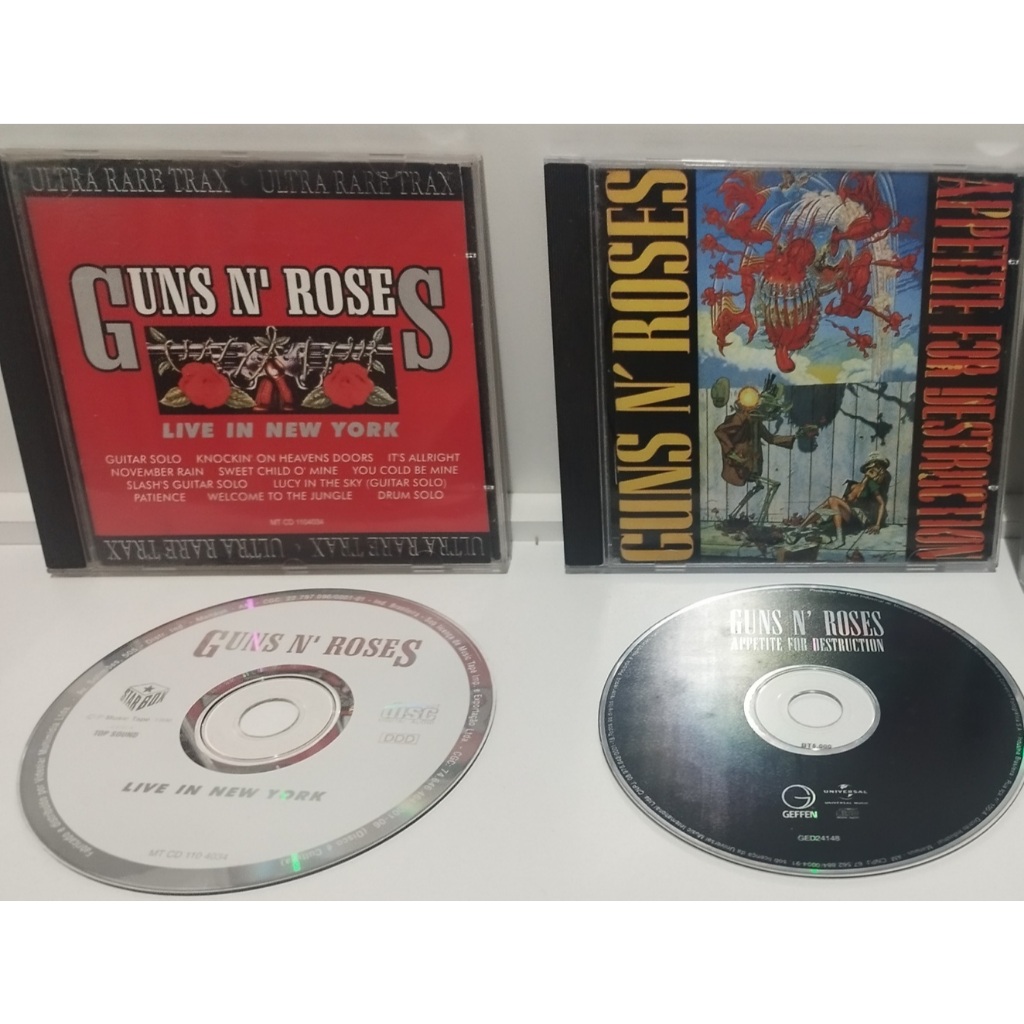 Lote 2 Cds Guns N' Roses - Rock - Nacionais (Usados)