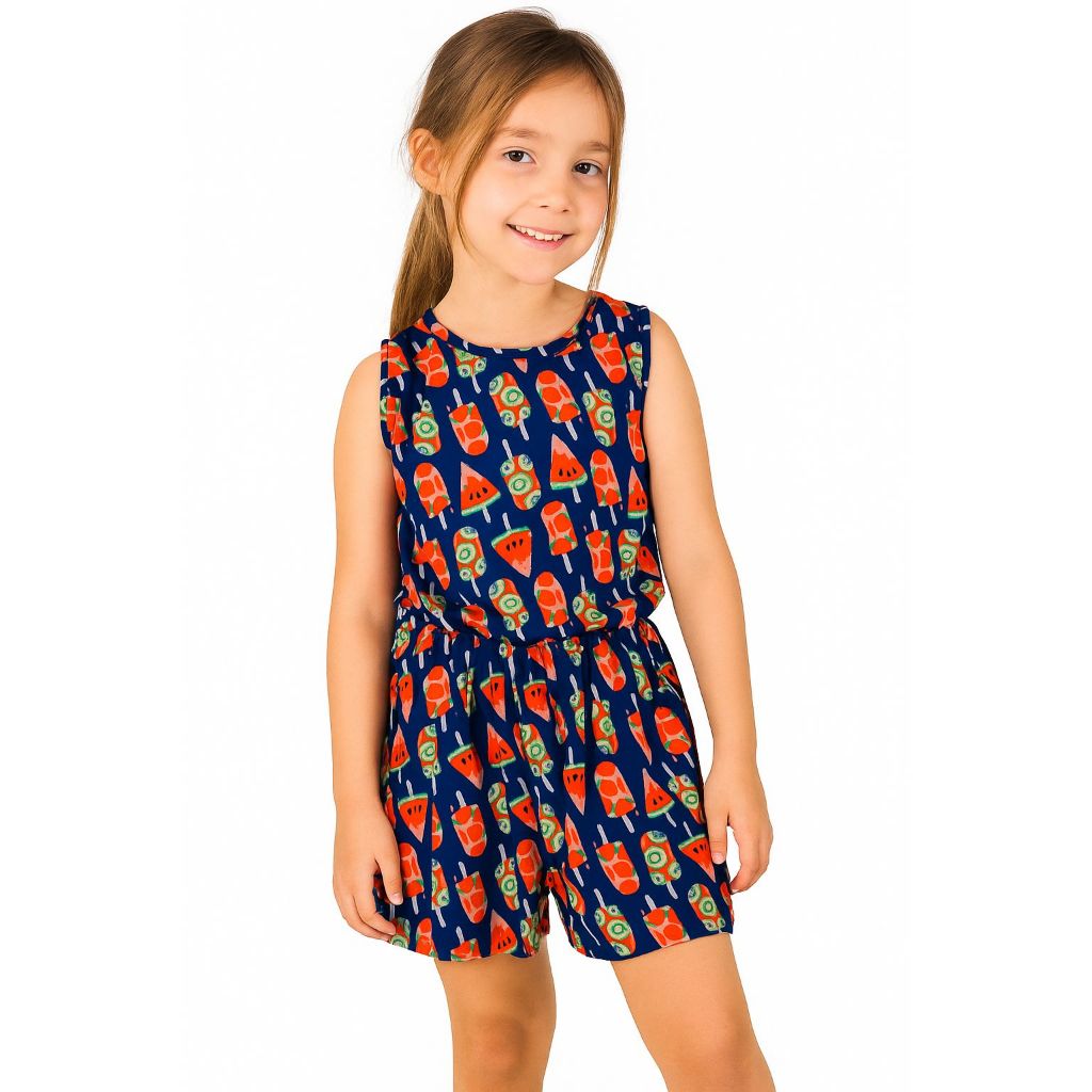 Macaquinho / Vestido de Calor Juvenil  Menina em Oferta na Shopee