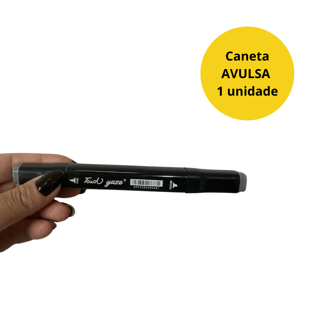 Caneta Touch CORES 0 - 99  Colorir Repor Presente boba gooda bob CONTÉM 1 UNIDADE (AVULSA) em Oferta na Shopee