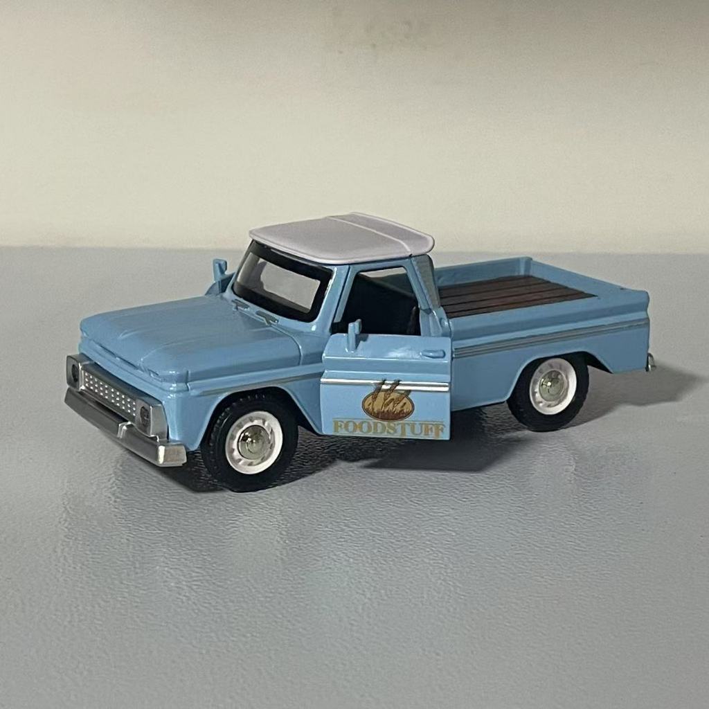 MIniatura Caminhonete Pick Up Fazenda Carrinho Frição Metal Antigo Classico Coleções Com Som E Luz