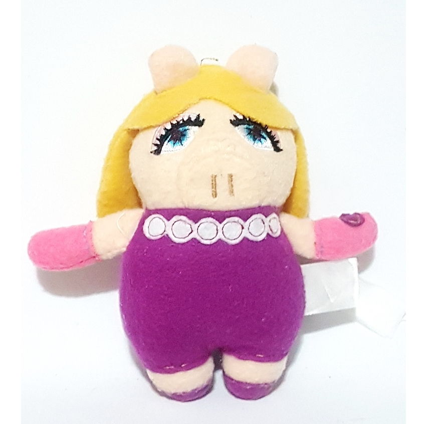 PIG DOS MUPPETS 13CM PELUCIA ORIGINAL USADO LEIA E VEJA AS FOTOS P3