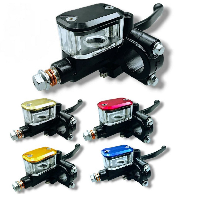 Burrinho de Freio Esportivo Cilindro Mestre com Manete CG 160 150 Titan Fan CB300 Twister Bros PCX Universal
