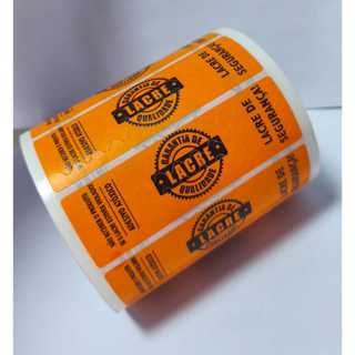 Etiquetas De Lacre de segurança Delivery Ifood • Medidas 9.5cm x 3cm em Oferta na Shopee