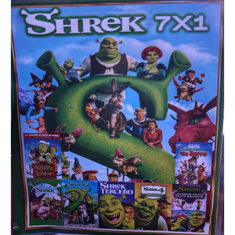 Dvd Shrek 7 em 1 em Oferta na Shopee