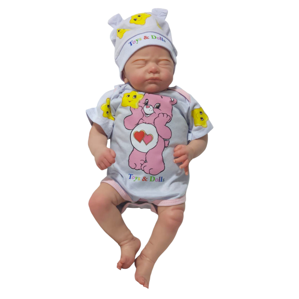 Bebê reborn corpo de tecido original toys&dolls