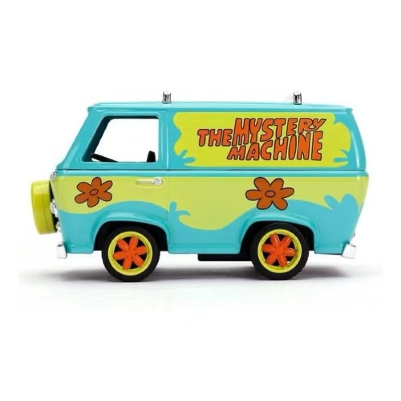 Miniatura Carrinho Scooby Doo The Mystery Machine Máquina Mistério Jada 1/32